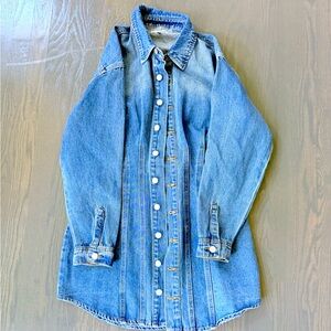 (NEW) Classic Blue Denim DRESS